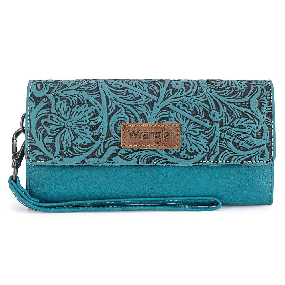 4635 X Wrangler Western Wallets Tooling Wristlet Wallets Large Capacity